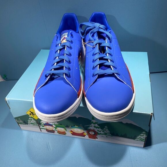 Men's Size 11 - Adidas Stan Smith South Park Limited Edition Shoes - Stan Marsh - Picture 2 of 6